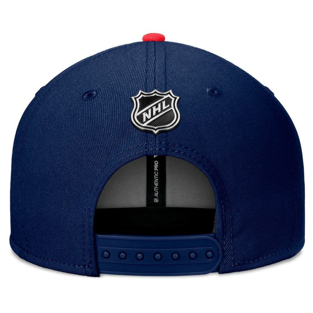 NHL Navy New York Rangers Fanatics 2024 NHL Draft Snapback Hat