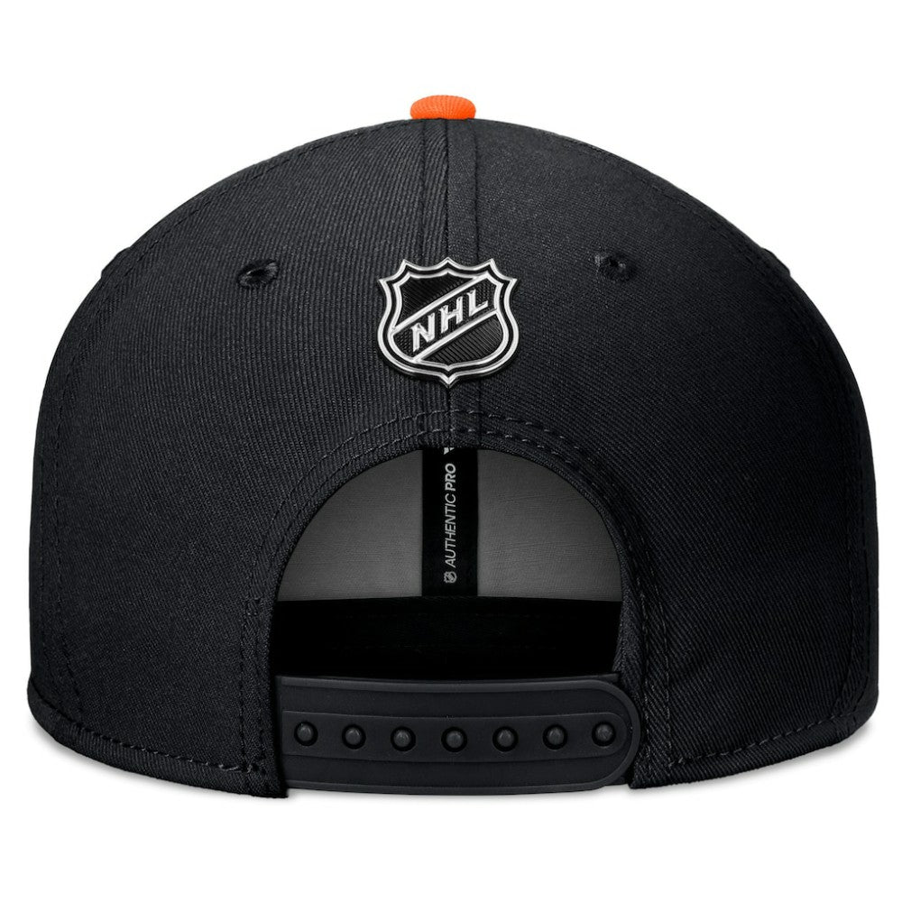 NHL Black Philadelphia Flyers Fanatics 2024 NHL Draft Snapback Hat