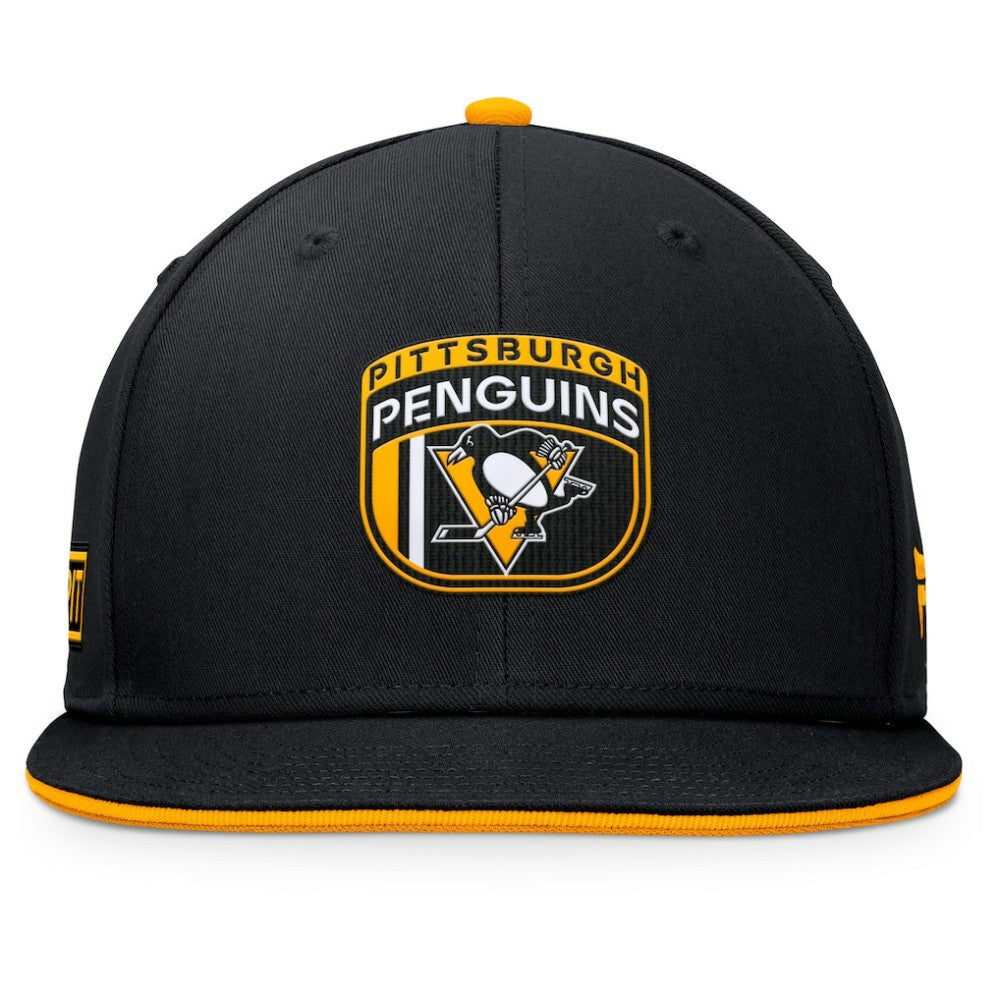 NHL Black Pittsburgh Penguins Fanatics 2024 NHL Draft Snapback Hat