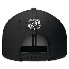 NHL Black Chicago Blackhawks Fanatics Authentic Pro Training Camp Snapback Hat