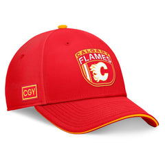 NHL Red Calgary Flames Fanatics 2024 NHL Draft Flex Hat