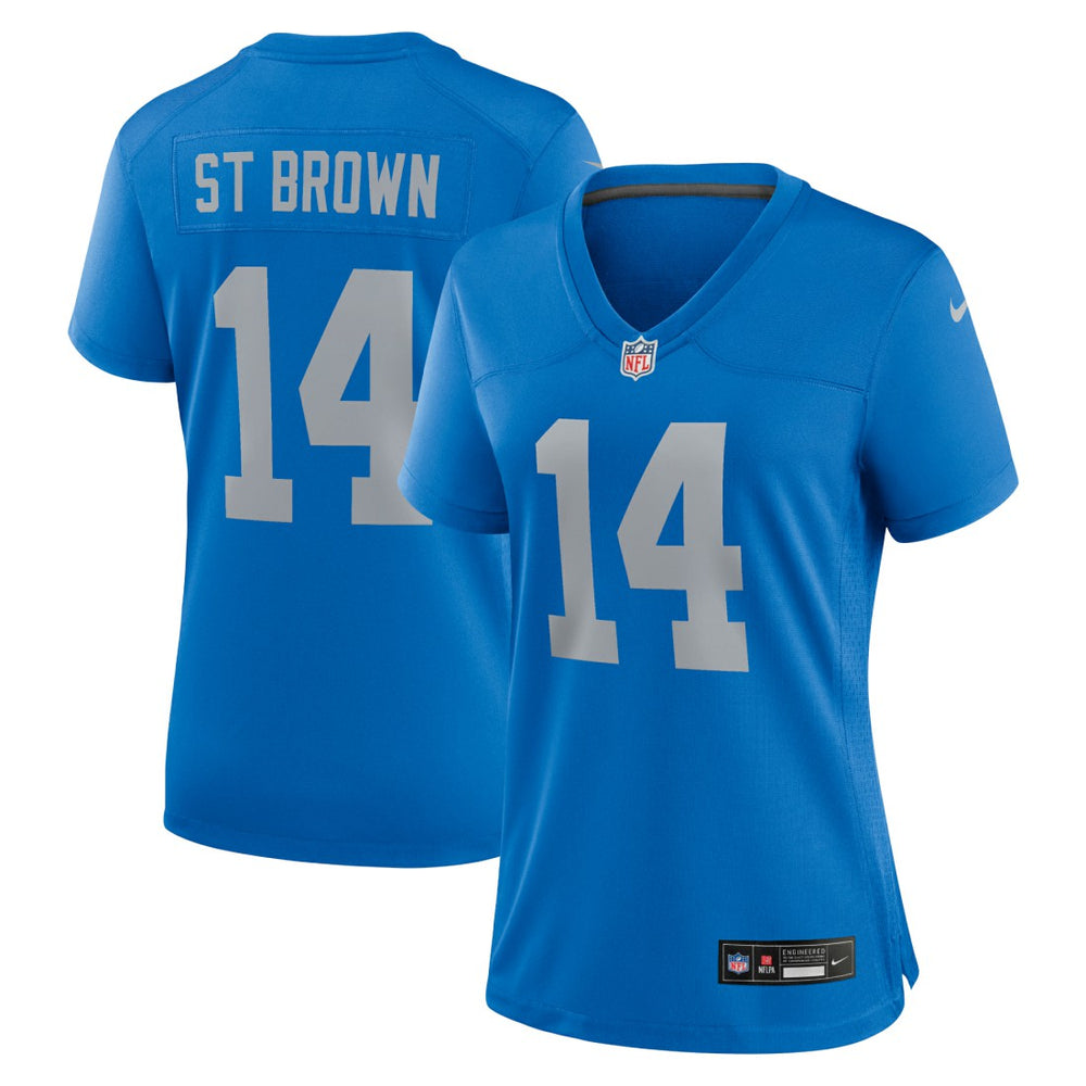 Amon-Ra St. Brown  Women's Alternate Game Jersey - Detroit Lions