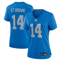 Amon-Ra St. Brown  Women's Alternate Game Jersey - Detroit Lions