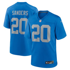 Barry Sanders  Alternate Game Jersey - Detroit Lions