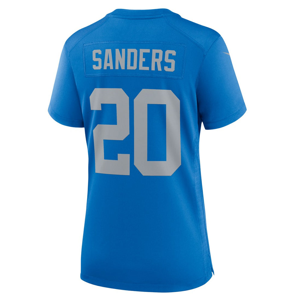 Barry Sanders  Women's Alternate Game Jersey - Detroit Lions