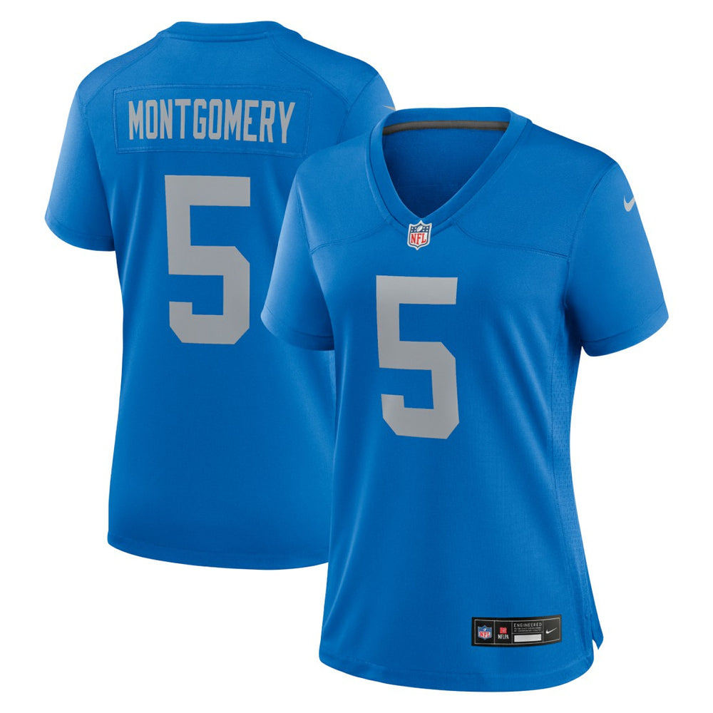David Montgomery  Women's Alternate Game Jersey - Detroit Lions