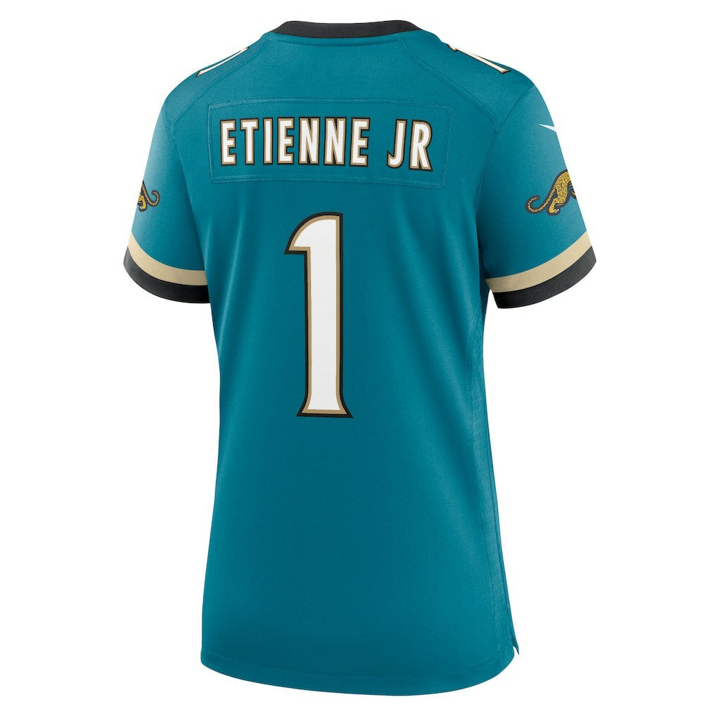 Travis Etienne Jr  Women's Prowler Throwback Game Jersey - Jacksonville Jaguars
