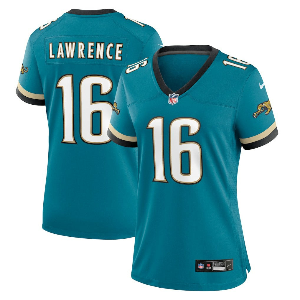 Trevor Lawrence  Women's Prowler Throwback Game Jersey - Jacksonville Jaguars