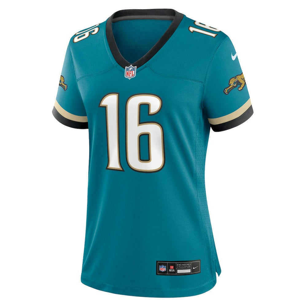 Trevor Lawrence  Women's Prowler Throwback Game Jersey - Jacksonville Jaguars