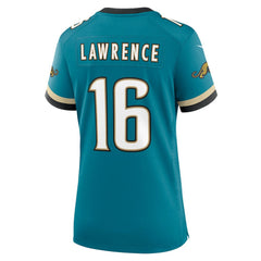 Trevor Lawrence  Women's Prowler Throwback Game Jersey - Jacksonville Jaguars