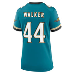 Travon Walker  Women's Prowler Throwback Game Jersey - Jacksonville Jaguars