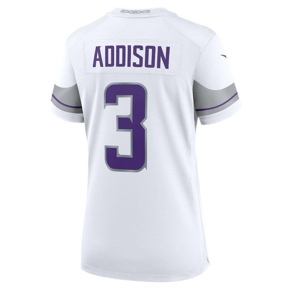 Jordan Addison  Women's Alternate Game Player Jersey - Minnesota Vikings