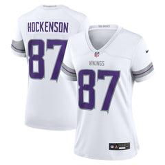 T.J. Hockenson  Women's Alternate Game Player Jersey - Minnesota Vikings