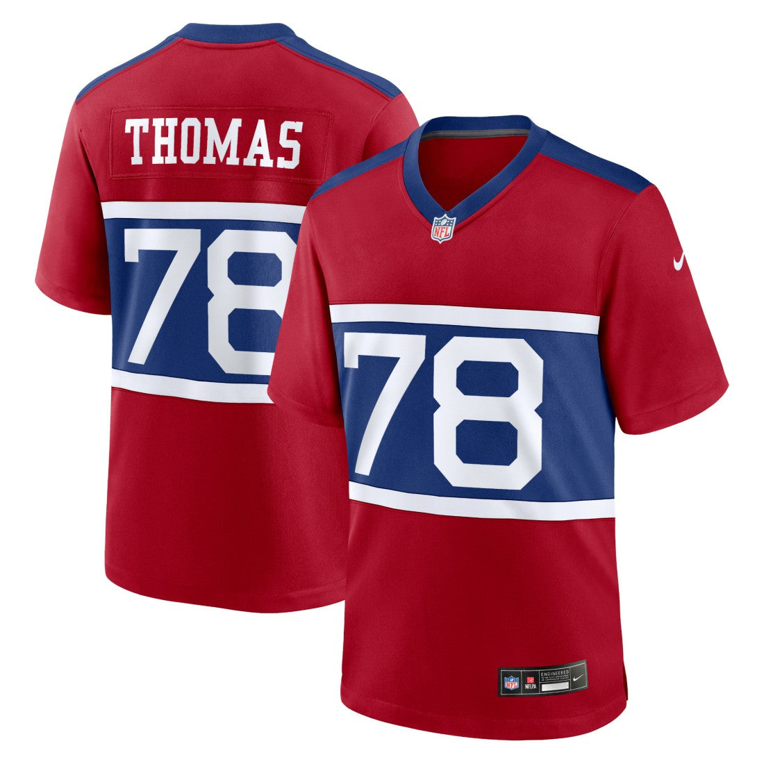 Andrew Thomas  Alternate Player Game Jersey - New York Giants