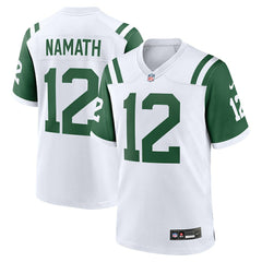 Joe Namath  Classic Alternate Retired Player Game Jersey - New York Jets