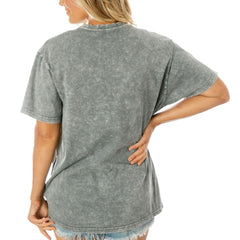 Gameday Couture Women's Tackle Titan Boyfriend Washed T-Shirt - Minnesota Vikings