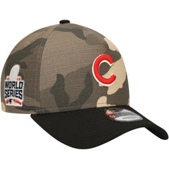 MLB Chicago Cubs New Era Camo Crown A-Frame 9FORTY Adjustable Hat