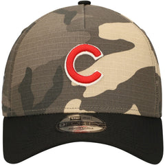 MLB Chicago Cubs New Era Camo Crown A-Frame 9FORTY Adjustable Hat