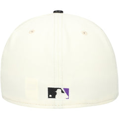 MLB Tampa Bay Rays New Era Game Night Leather Visor 59FIFTY Fitted Hat