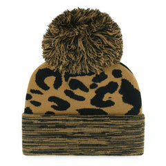 NBA Brooklyn Nets '47 Women's Rosette Cuffed Knit Hat with Pom