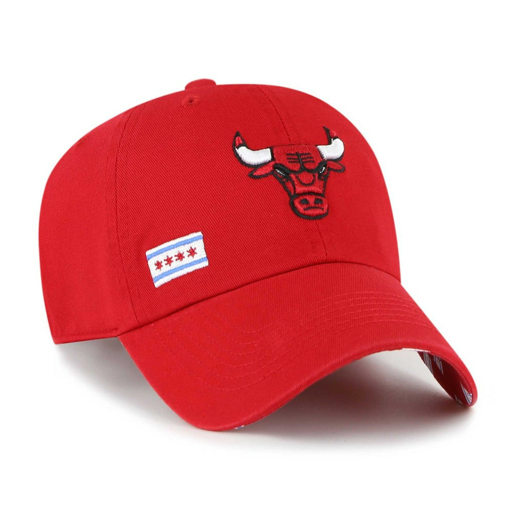 NBA Chicago Bulls '47 Women's Confetti Undervisor Clean Up Adjustable Hat