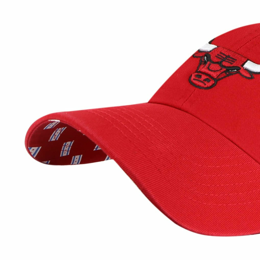 NBA Chicago Bulls '47 Women's Confetti Undervisor Clean Up Adjustable Hat