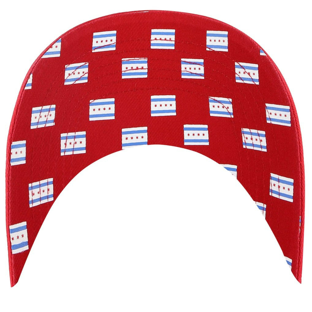 NBA Chicago Bulls '47 Women's Confetti Undervisor Clean Up Adjustable Hat