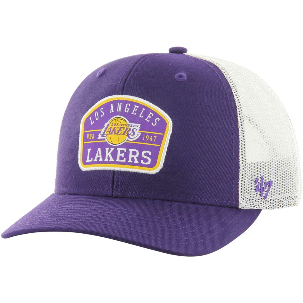NBA Los Angeles Lakers '47 Semi Patch Trucker Adjustable Hat
