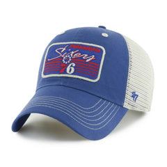 NBA Philadelphia 76ers '47 Five Point Patch Clean Up Adjustable Hat