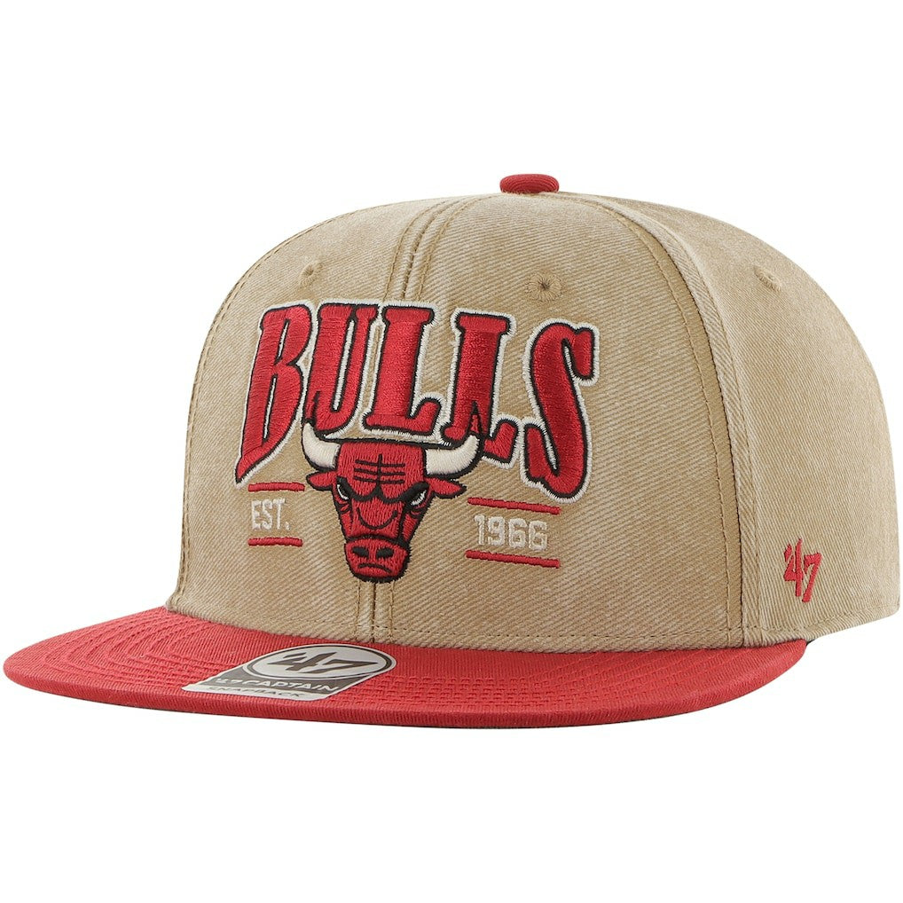 NBA Chicago Bulls '47 Chilmark Captain Snapback