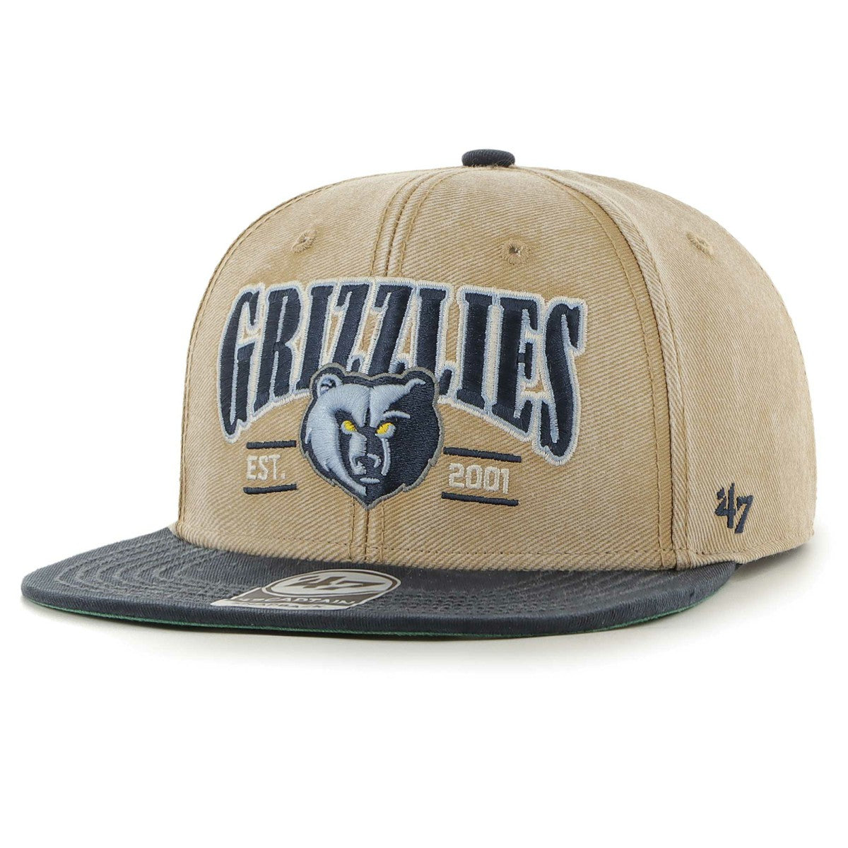 NBA Memphis Grizzlies '47 Chilmark Captain Snapback
