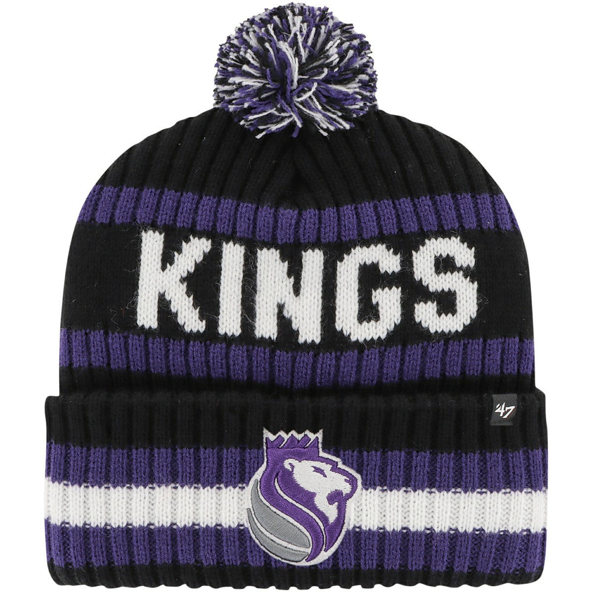 NBA Sacramento Kings '47 Bering Cuffed Knit Hat with Pom