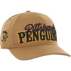 NHL Tan Pittsburgh Penguins '47 Barnes Hitch Adjustable Hat