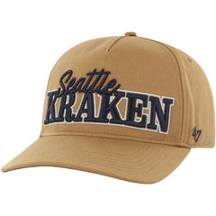 NHL Tan Seattle Kraken '47 Barnes Hitch Adjustable Hat