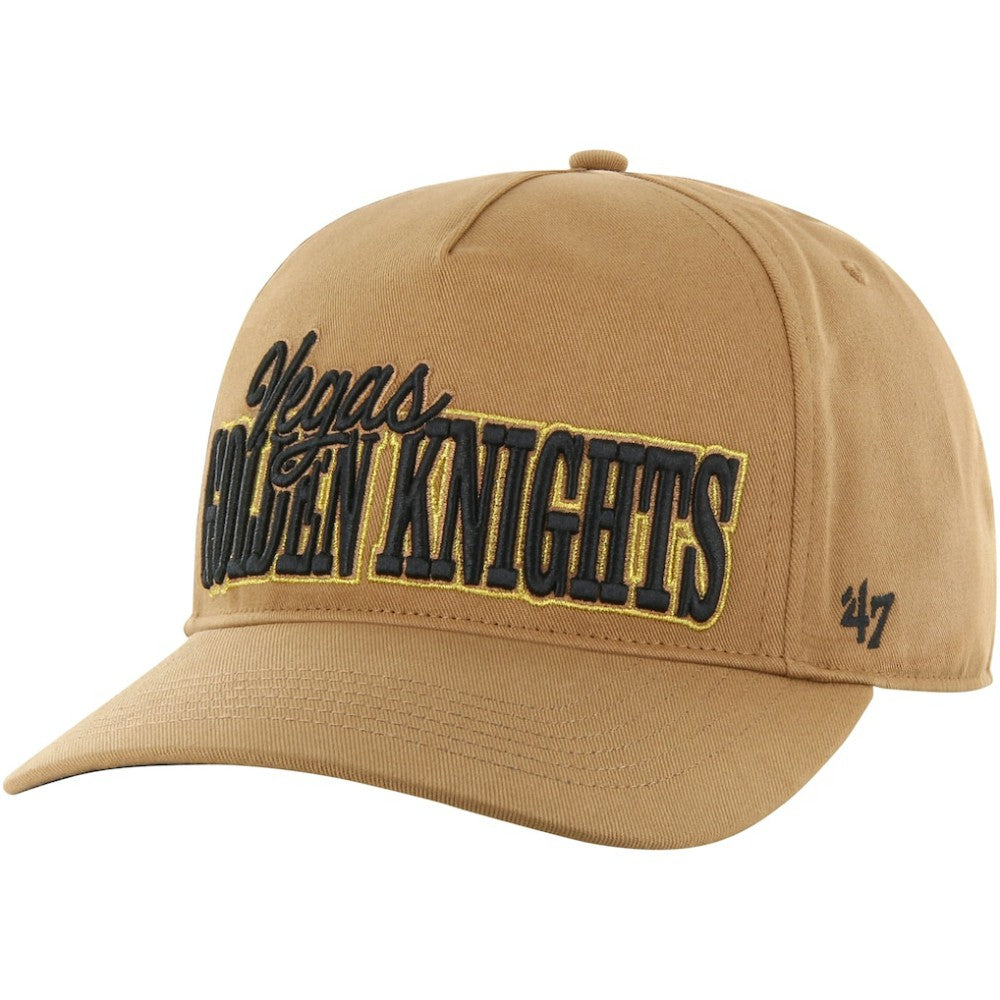 NHL Tan Vegas Golden Knights '47 Barnes Hitch Adjustable Hat