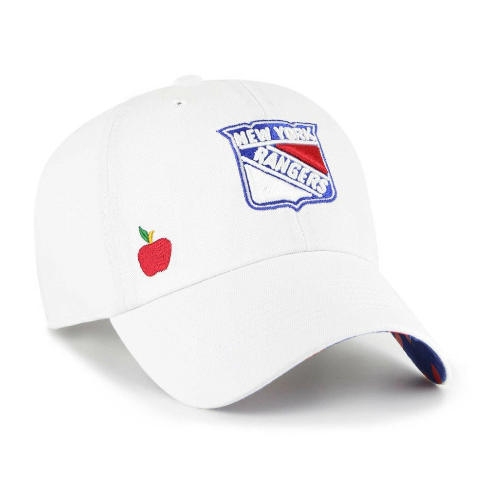 NHL White New York Rangers '47 Women's Confetti Clean Up Adjustable Hat