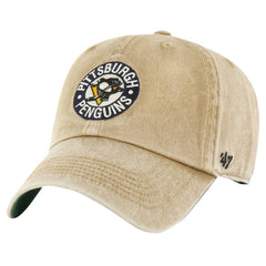 NHL Khaki Pittsburgh Penguins '47 Earldor Clean Up Adjustable Hat
