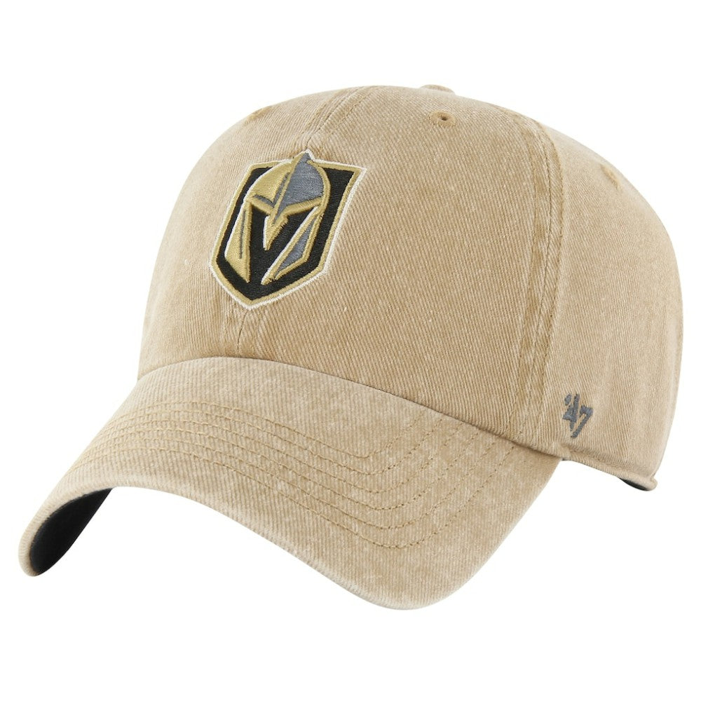 NHL Khaki Vegas Golden Knights '47 Earldor Clean Up Adjustable Hat