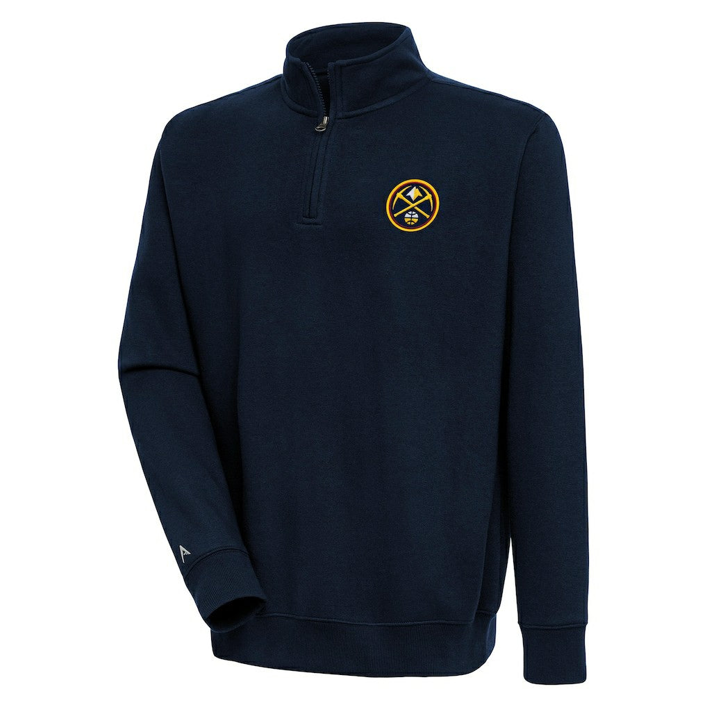 NBA Denver Nuggets Antigua Victory Quarter-Zip Pullover Top sale