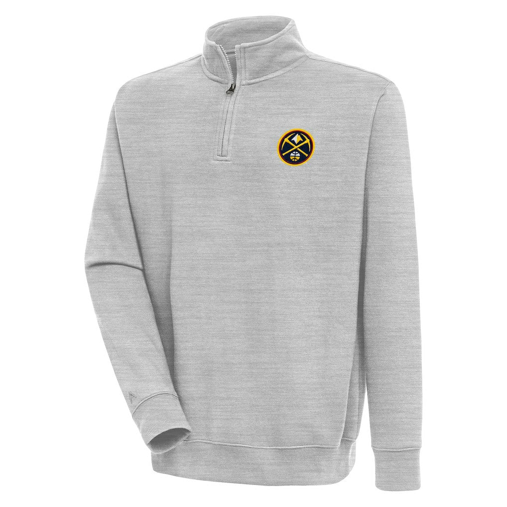 NBA Denver Nuggets Antigua Victory Quarter-Zip Pullover Top sale