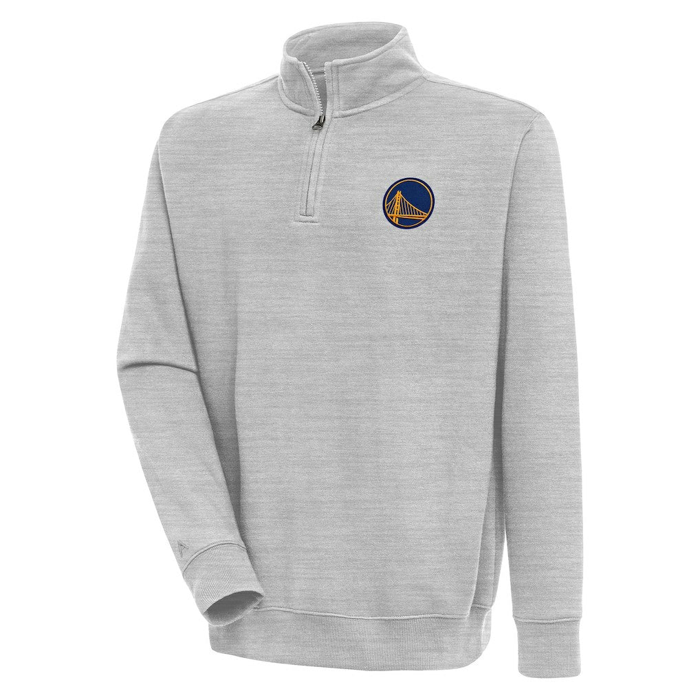 NBA Golden State Warriors Antigua Victory Quarter-Zip Pullover Top sale