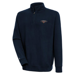 NBA New Orleans Pelicans Antigua Victory Quarter-Zip Pullover Top