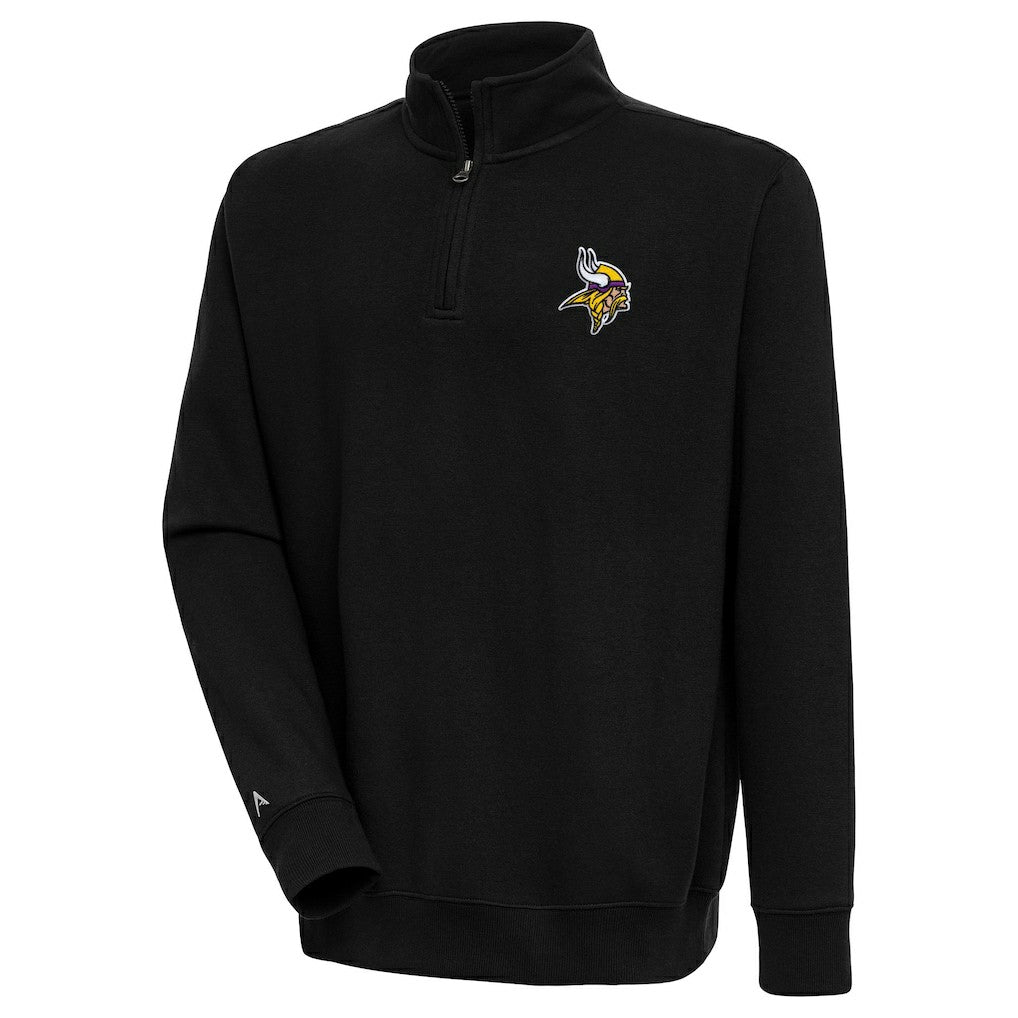 Antigua Victory Quarter-Zip Pullover Top - Minnesota Vikings