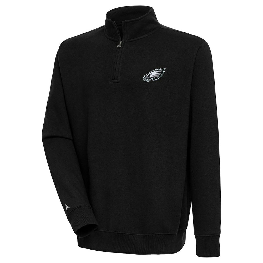 Antigua Victory Quarter-Zip Pullover Top - Philadelphia Eagles