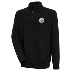Antigua Victory Quarter-Zip Pullover Top - Pittsburgh Steelers