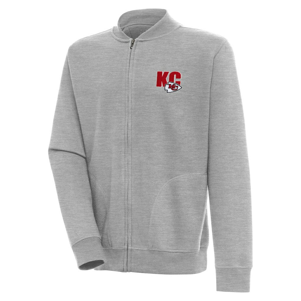 Antigua Victory Full-Zip Jacket - Kansas City Chiefs
