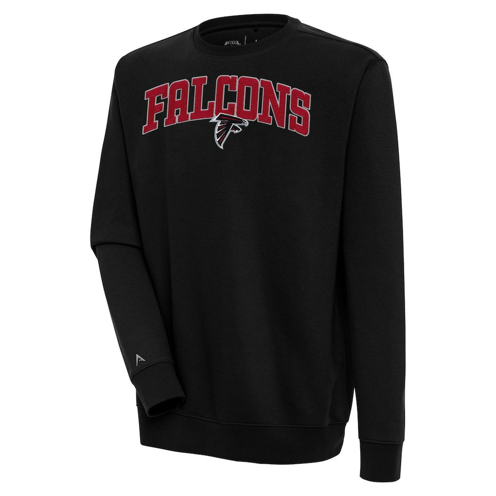 Antigua Victory Chenille Pullover Sweatshirt - Atlanta Falcons
