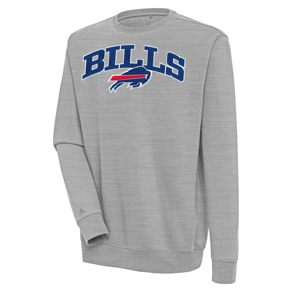 Antigua Victory Chenille Pullover Sweatshirt - Buffalo Bills