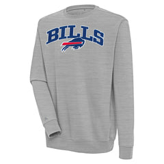 Antigua Victory Chenille Pullover Sweatshirt - Buffalo Bills