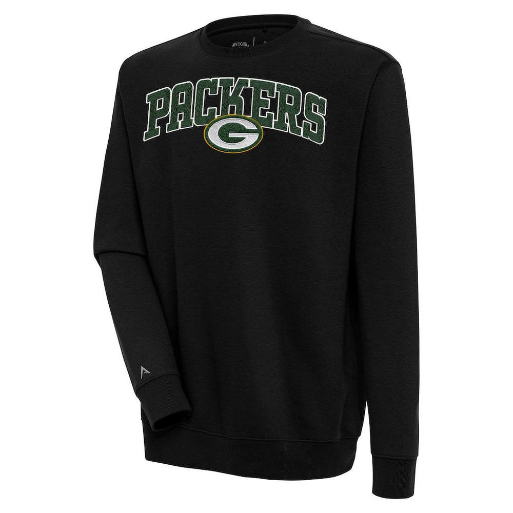 Antigua Victory Chenille Pullover Sweatshirt - Green Bay Packers
